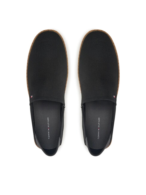 TH Alpargatas de lona negro - Zapatos Hombre