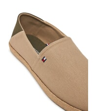 TOMMY HILFIGER TH Alpargatas de lona beige - Zapatos Hombre - 3