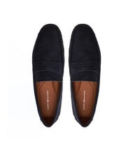 TOMMY HILFIGER CASUAL DRIVER Mocasines de piel de ante cielo del desierto - Zapatos Hombre - 5