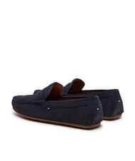 TOMMY HILFIGER CASUAL DRIVER Mocasines de piel de ante cielo del desierto - Zapatos Hombre - 6