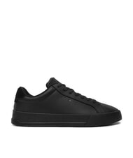 TOMMY HILFIGER COURT BETTER Zapatillas de cuero negro - Zapatos Hombre - 2