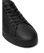TOMMY HILFIGER COURT BETTER Zapatillas de cuero negro - Zapatos Hombre - 3