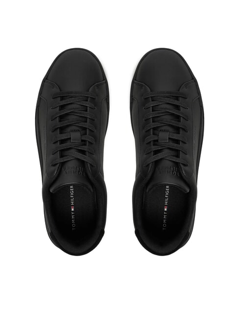 COURT BETTER Zapatillas de cuero negro - Zapatos Hombre