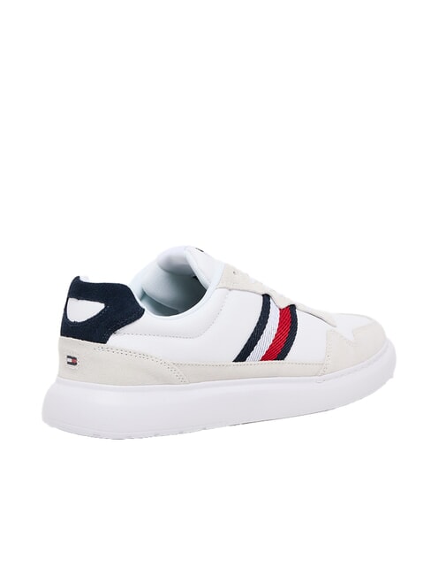 LIGHT CUPSOLE MIX Zapatillas de cuero blanco brillante/andorra - Zapatos Hombre