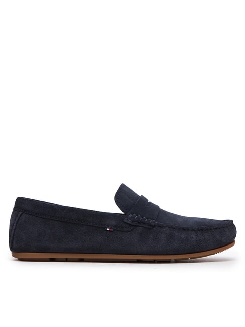 CASUAL DRIVER Mocasines de piel de ante cielo del desierto - Zapatos Hombre