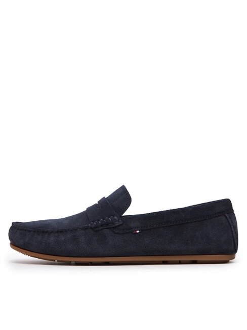 CASUAL DRIVER Mocasines de piel de ante cielo del desierto - Zapatos Hombre