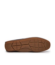 TOMMY HILFIGER CASUAL DRIVER Mocasines de piel de ante cielo del desierto - Zapatos Hombre - 7