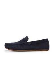 TOMMY HILFIGER CASUAL DRIVER Mocasines de piel de ante cielo del desierto - Zapatos Hombre - 4