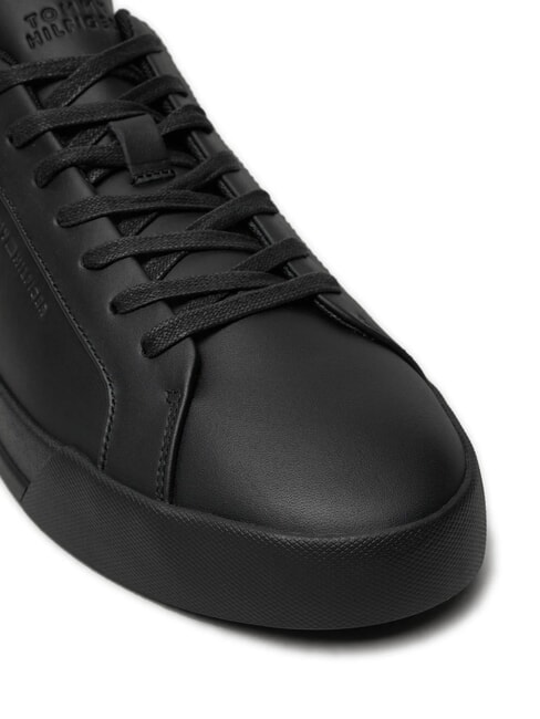 COURT BETTER Zapatillas de cuero negro - Zapatos Hombre