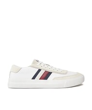 TOMMY HILFIGER TH CUPSET Zapatillas de cuero blanco - Zapatos Hombre - 2