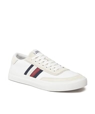 TOMMY HILFIGER TH CUPSET Zapatillas de cuero blanco - Zapatos Hombre - 3