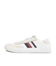 TOMMY HILFIGER TH CUPSET Zapatillas de cuero blanco - Zapatos Hombre - 4