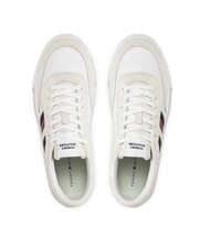 TOMMY HILFIGER TH CUPSET Zapatillas de cuero blanco - Zapatos Hombre - 5