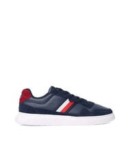 TOMMY HILFIGER LIGHT CUPSOLE MIX Zapatillas de cuero Marina de noche oscura - Zapatos Hombre - 2