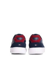 TOMMY HILFIGER LIGHT CUPSOLE MIX Zapatillas de cuero Marina de noche oscura - Zapatos Hombre - 4