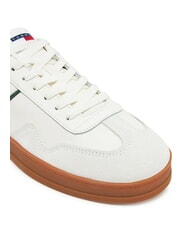 TOMMY HILFIGER TH GREENWICH Zapatillas de cuero marfil - Zapatos Hombre - 3