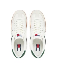 TOMMY HILFIGER TH GREENWICH Zapatillas de cuero marfil - Zapatos Hombre - 4