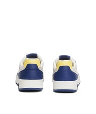 TOMMY HILFIGER TOMMY JEANS Cupsole Zapatillas de piel azul terciopelo - Zapatos Hombre - 4