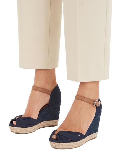BASIC Sandalias de punta abierta BASIC espacio azul - Zapatos Mujer