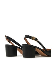 TOMMY HILFIGER ELEGANT Zapatos de sal&oacute;n de cuero con tira trasera negro - Zapatos Mujer - 4