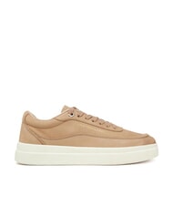 TOMMY HILFIGER MODERN COURT Zapatillas de piel para mujer piedra arcillosa - Zapatos Mujer - 2