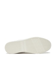 TOMMY HILFIGER ESSENTIAL CHIC COURT Zapatillas de piel para mujer blanco antiguo - Zapatos Mujer - 6