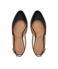 TOMMY HILFIGER ELEGANT Zapatos de sal&oacute;n de cuero con tira trasera negro - Zapatos Mujer - 5