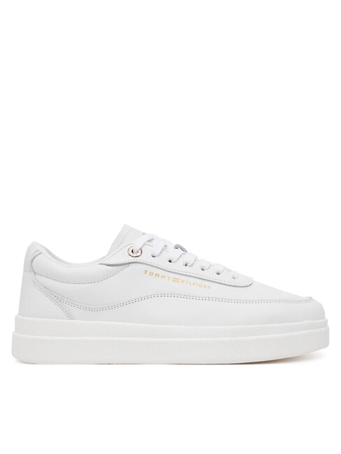 MODERN COURT Zapatillas de plataforma de piel blanco - Zapatos Mujer