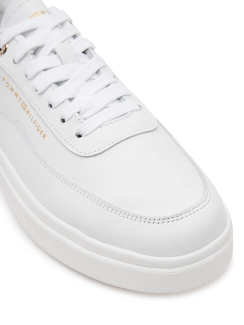 MODERN COURT Zapatillas de plataforma de piel blanco - Zapatos Mujer