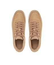 TOMMY HILFIGER MODERN COURT Zapatillas de piel para mujer piedra arcillosa - Zapatos Mujer - 4