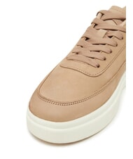 TOMMY HILFIGER MODERN COURT Zapatillas de piel para mujer piedra arcillosa - Zapatos Mujer - 3