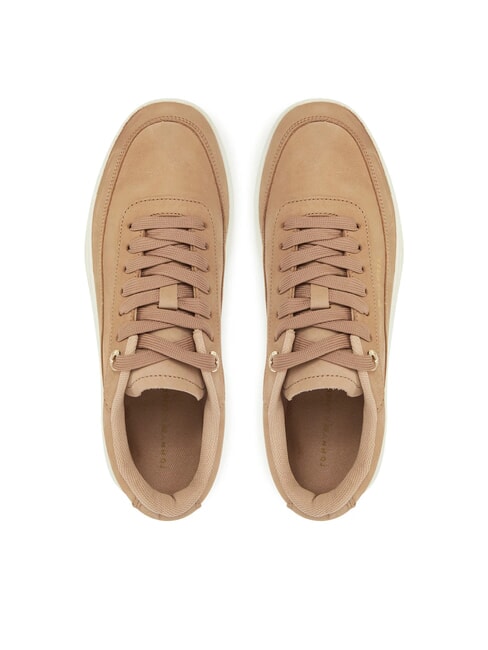 MODERN COURT Zapatillas de piel para mujer piedra arcillosa - Zapatos Mujer