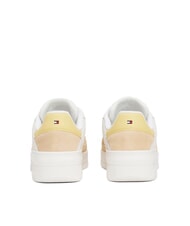 TOMMY HILFIGER BASKET MIX Zapatillas de deporte para mujer antiguo guijarro blanco/arcilloso - Zapatos Mujer - 6
