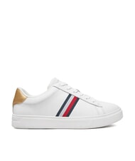 TOMMY HILFIGER ESSENTIAL COURT Zapatillas de piel para mujer blanco - Zapatos Mujer - 2