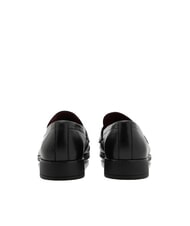 TOMMY HILFIGER TH Mocas&iacute;n de piel para mujer negro - Zapatos Mujer - 4