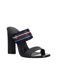 TOMMY HILFIGER SLIDE Sandalias altas con cinta con logo espacio azul - Zapatos Mujer - 3