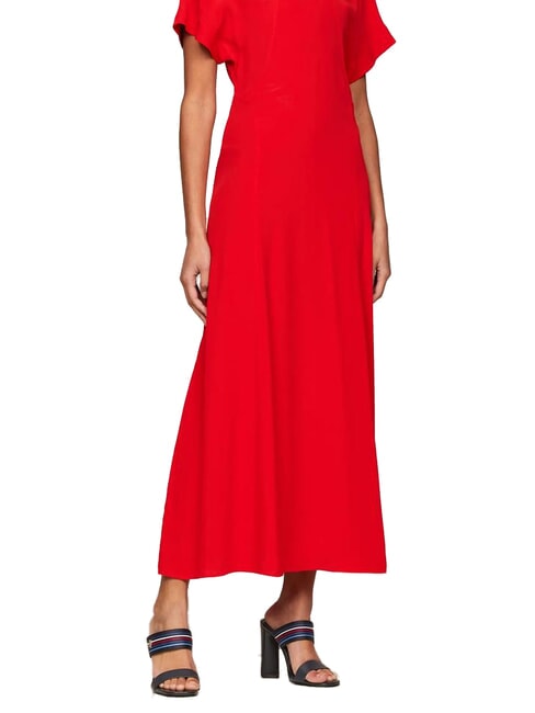 SLIDE Sandalias altas con cinta con logo espacio azul - Zapatos Mujer