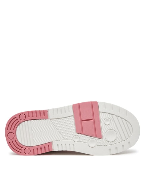 TH BROOKLYN Zapatillas de piel con plataforma plana rosa preppy - Zapatos Mujer
