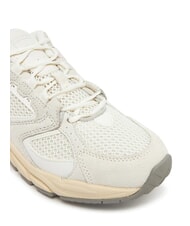 TOMMY HILFIGER ARCHIVE '97 Zapatillas de running de piel y tela marfil - Zapatos Mujer - 3
