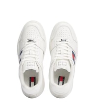 TOMMY HILFIGER BROOKLYN ESSENTIAL Zapatillas de piel para mujer crudo - Zapatos Mujer - 4