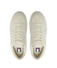 TOMMY HILFIGER GREENWICH Zapatillas de plataforma plana en piel de ante papel prensa - Zapatos Mujer - 5
