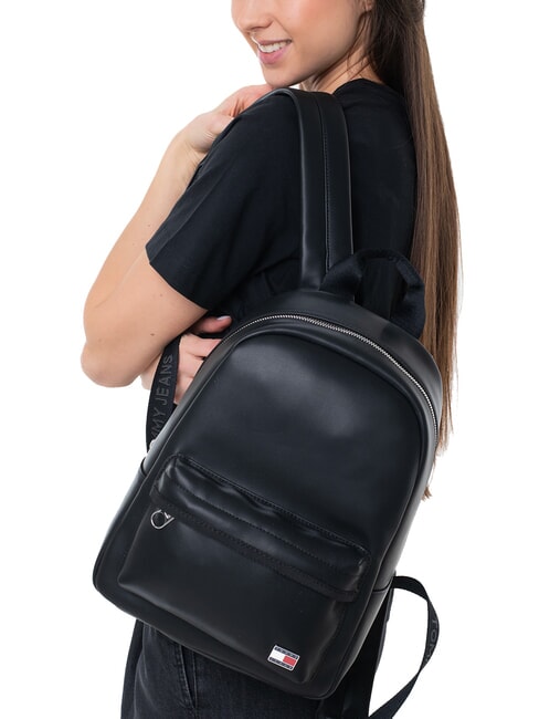 TJ DAILY ELEVATED Mochila de mujer negro - Bolsos Mujer