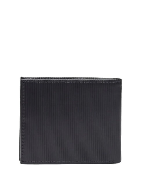 TH FLAG Cartera de cuero espacio azul - Carteras Hombre