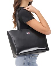 TOMMY HILFIGER TJ MUST Bolsa de la compra negro - Bolsos Mujer - 5