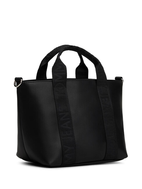 TJ DAILY ELEVATED Bolso de mano con bandolera negro - Bolsos Mujer