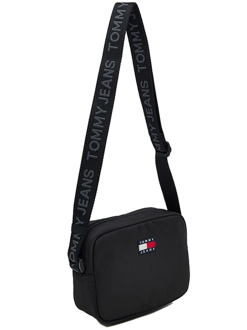 TJ ESS DAILY Mini bolso de hombro negro - Bolsos Mujer