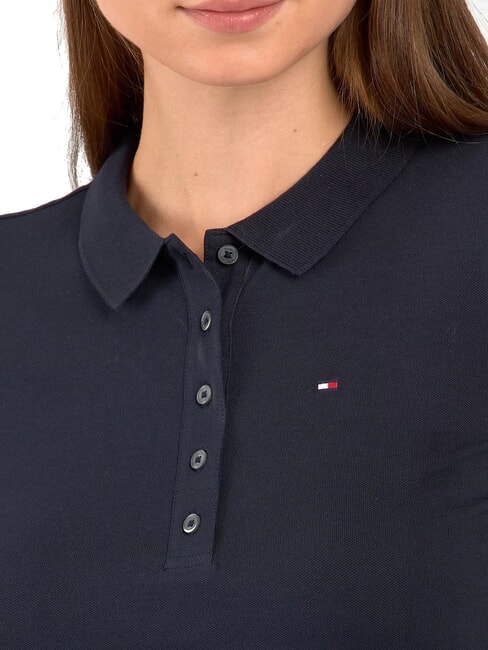 TH Polo de manga corta para mujer cielo del desierto - camisa polo
