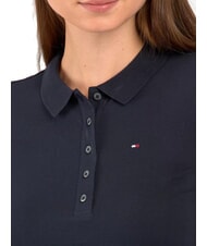 TOMMY HILFIGER TH Polo de manga corta para mujer cielo del desierto - camisa polo - 4