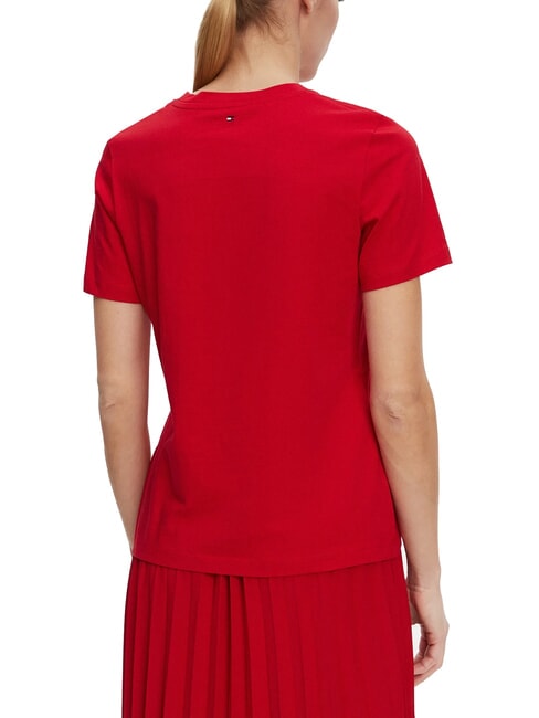 TH Camiseta de manga corta de corte regular rojo primario - camiseta