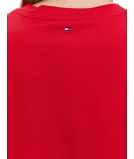 TOMMY HILFIGER TH Camiseta de manga corta de corte regular rojo primario - camiseta - 4